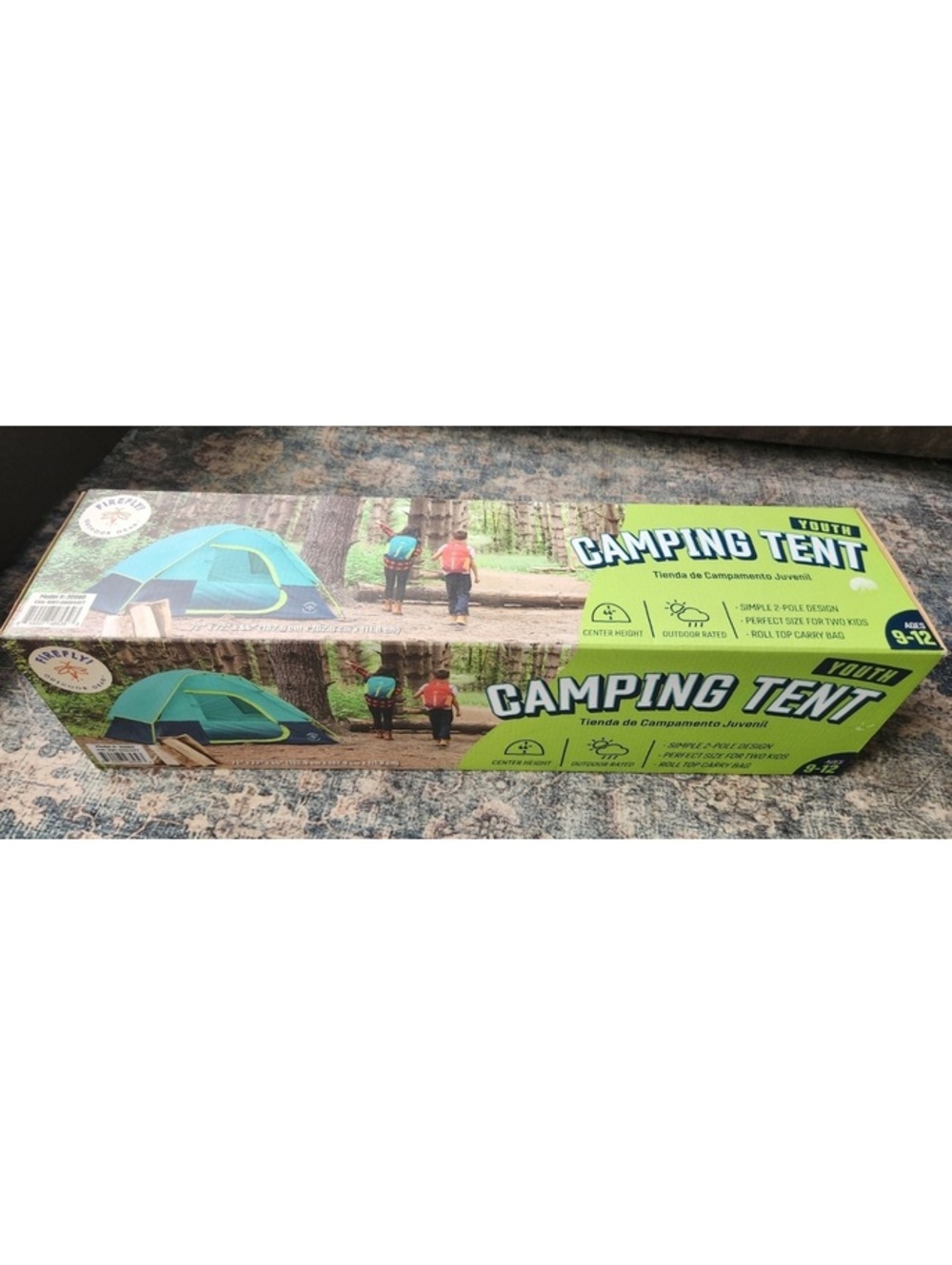 Firefly Youth 2 Person Camping Tent 72x72x44 NEW SEALED